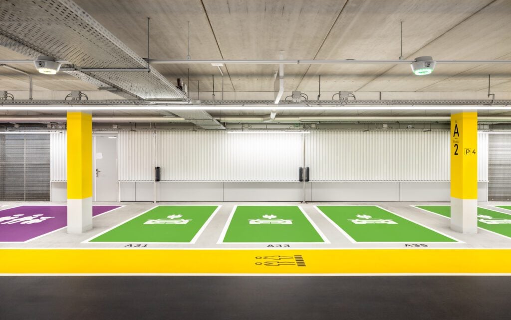 Uitstraling en comfort in parkeergarage